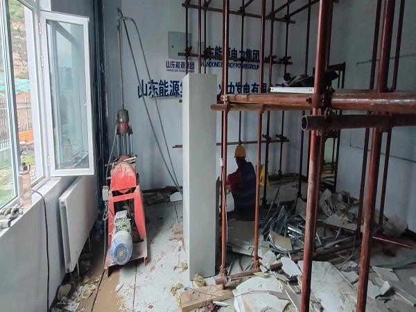 施甸厂房基础沉降注浆加固